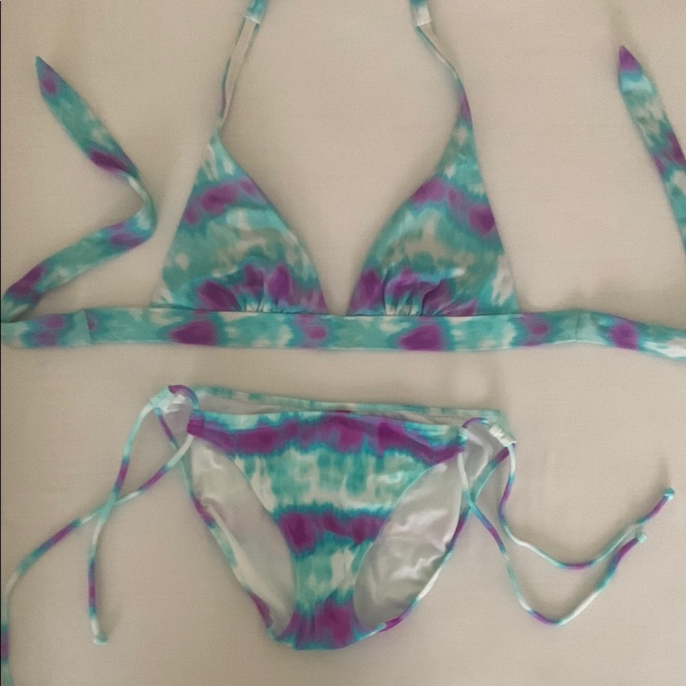 Tie-Dye Bikini Set